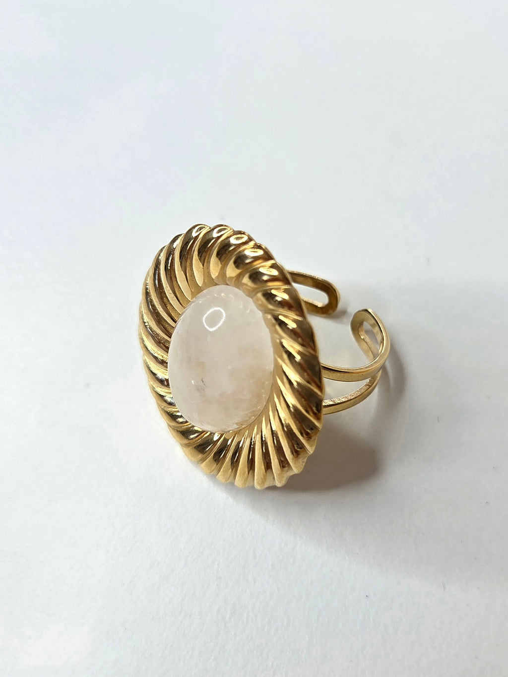 Charlotte ring beige