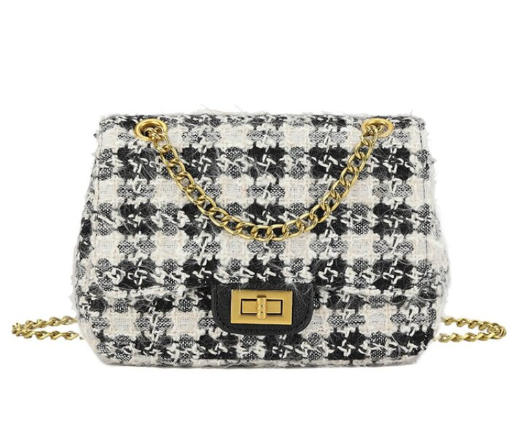 Inspired crossbody bag