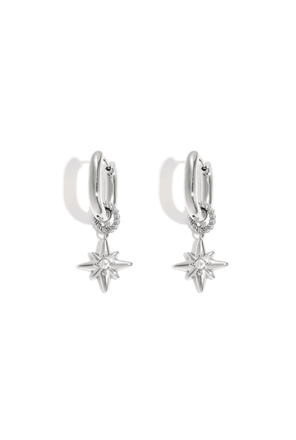 Rising Star Earrings Silver
