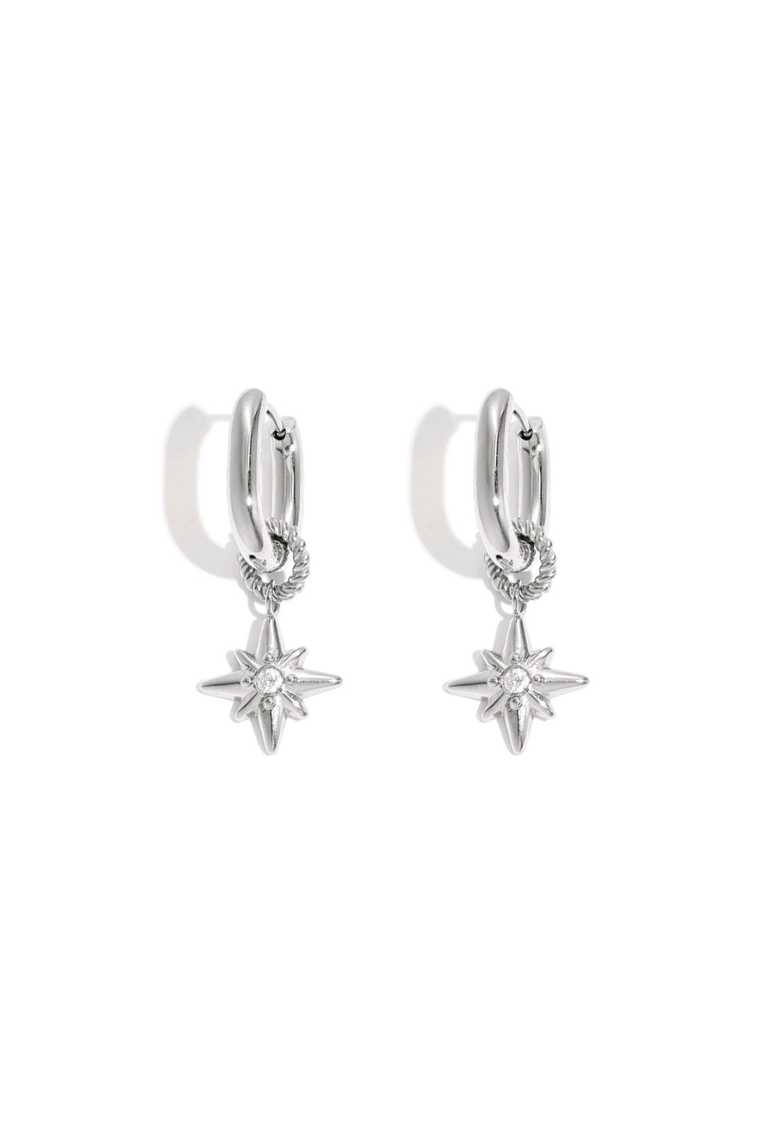 Rising Star Earrings Silver