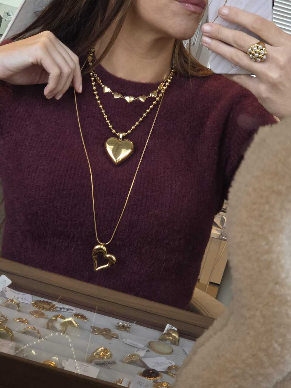 Big heart Necklace