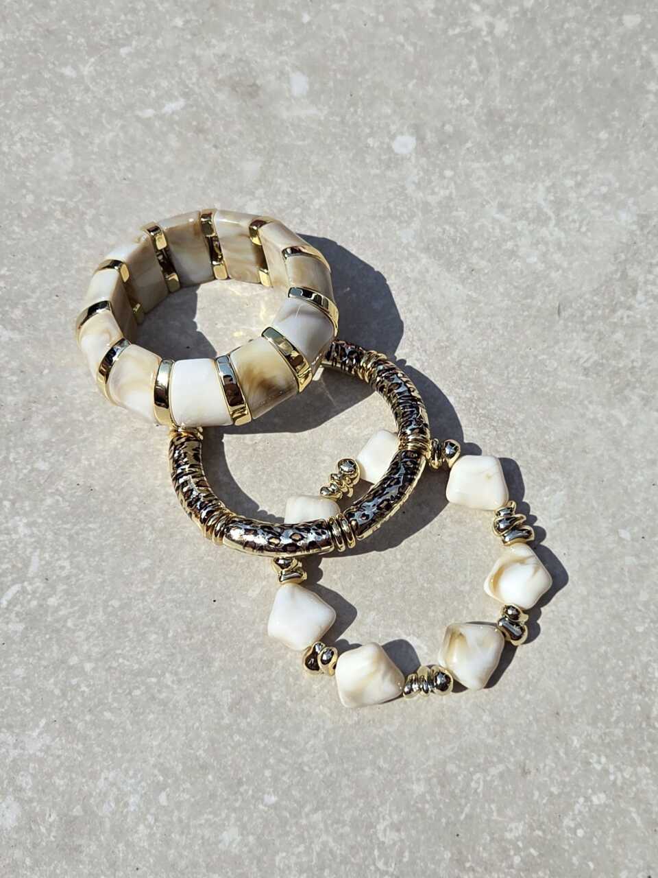 Serenity cream Bracelet