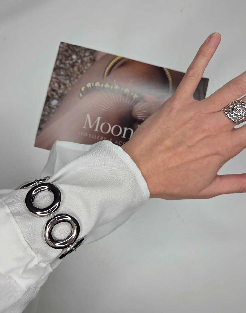 Swirl Ring Silver