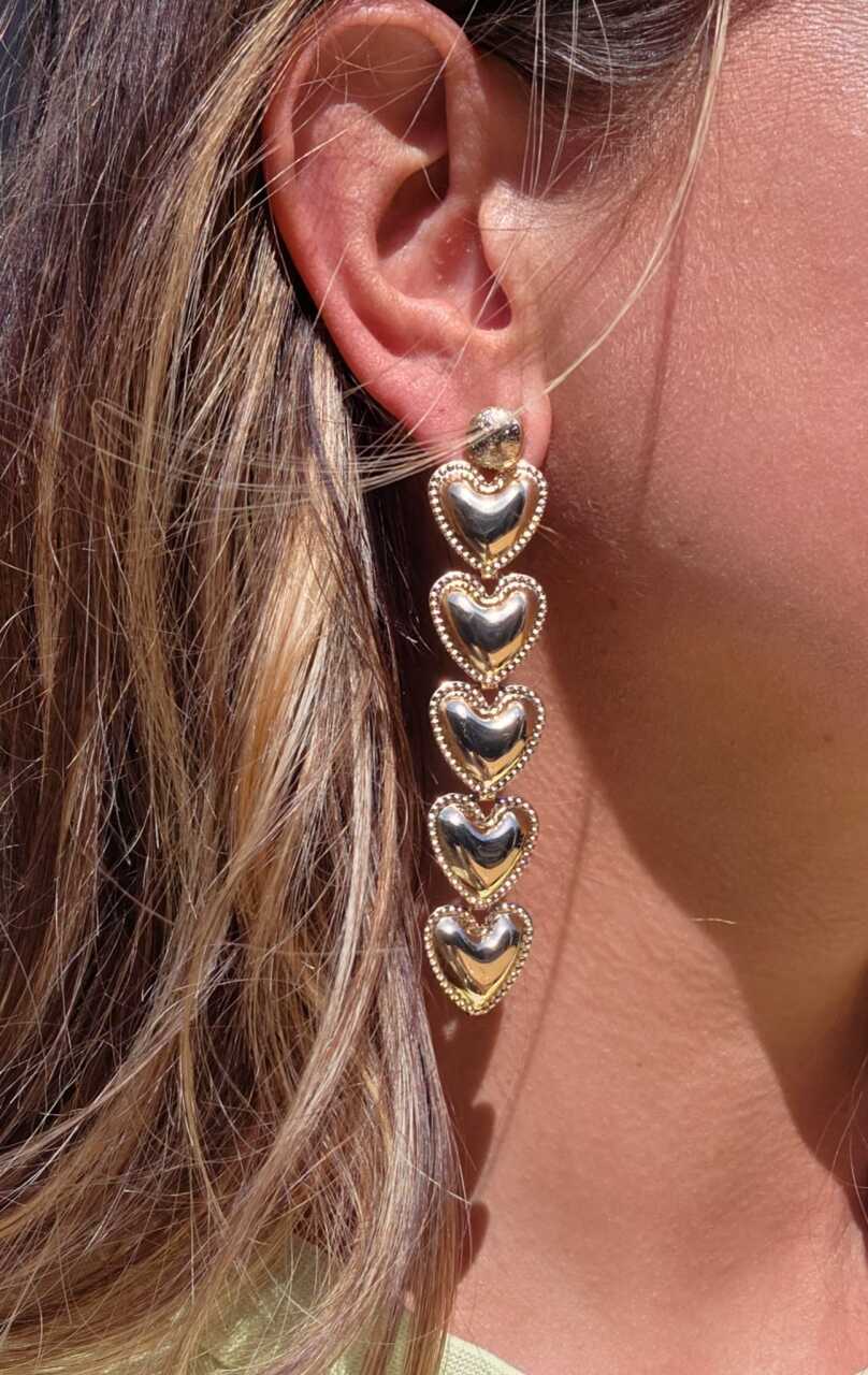 Divina Gold earrings
