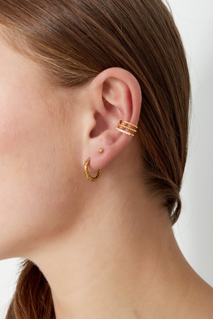 Earcuff tripple gold