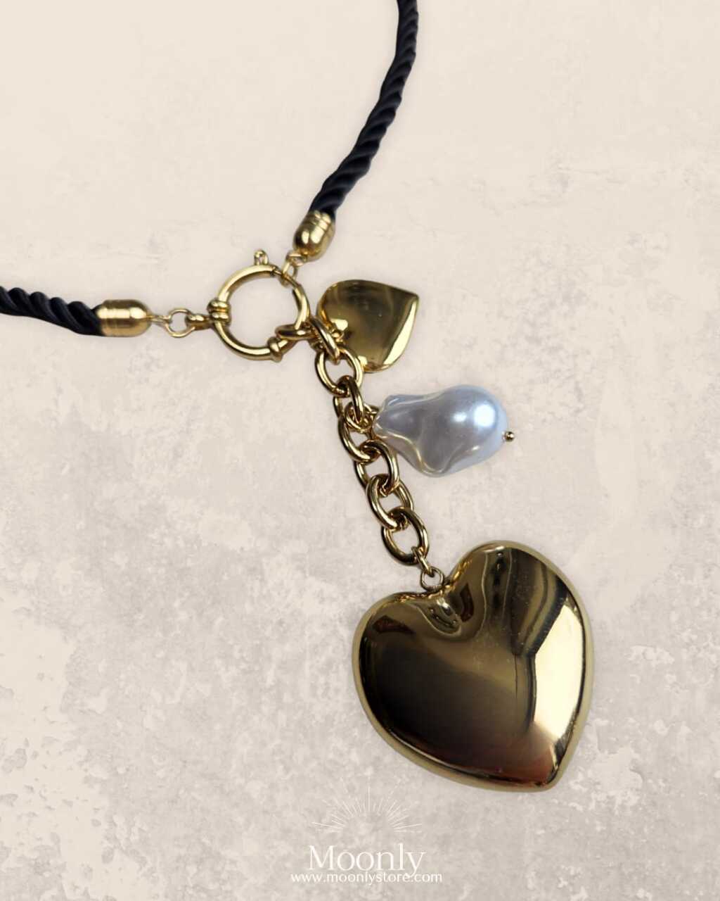 Flame Heart Necklace