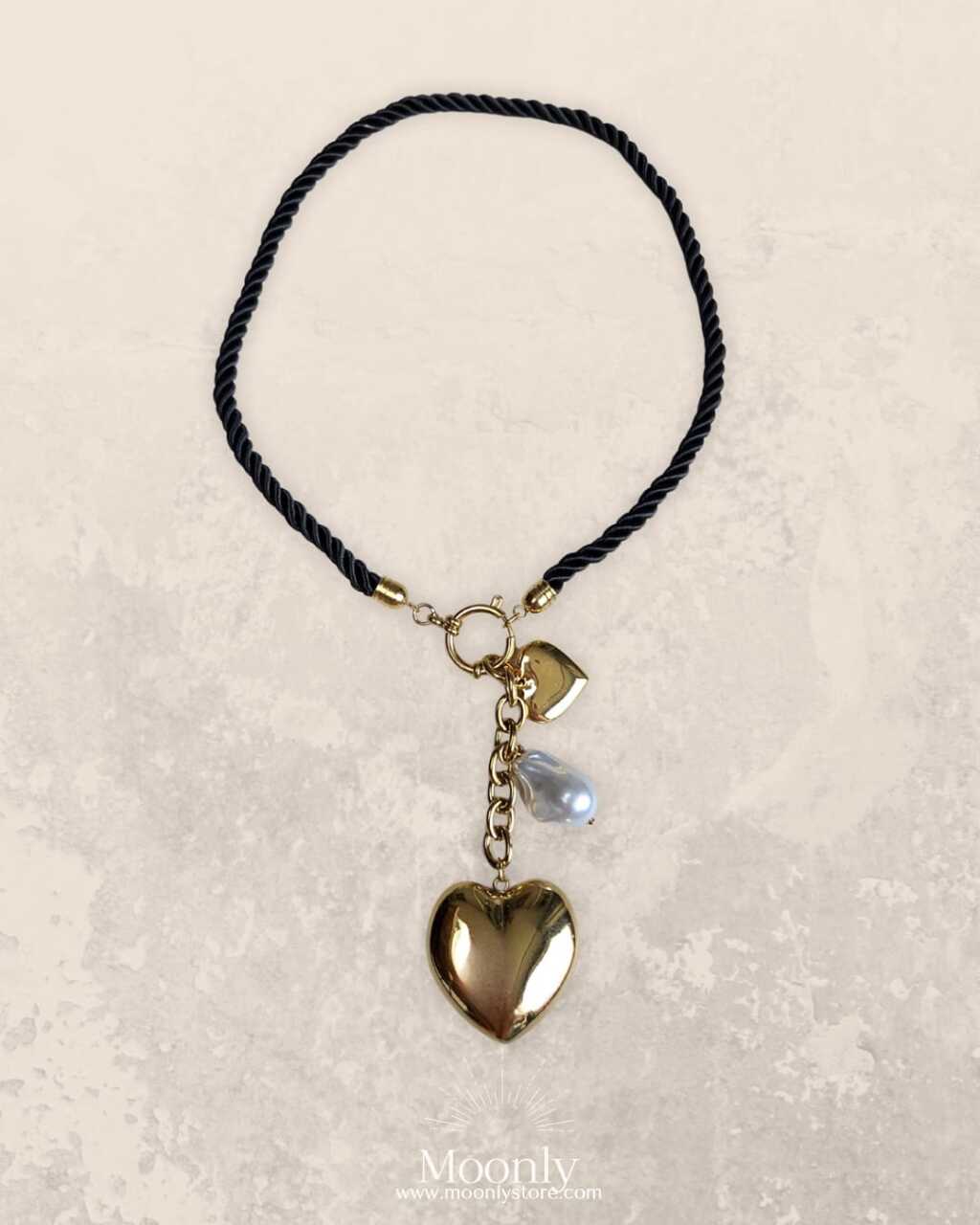 Flame Heart Necklace