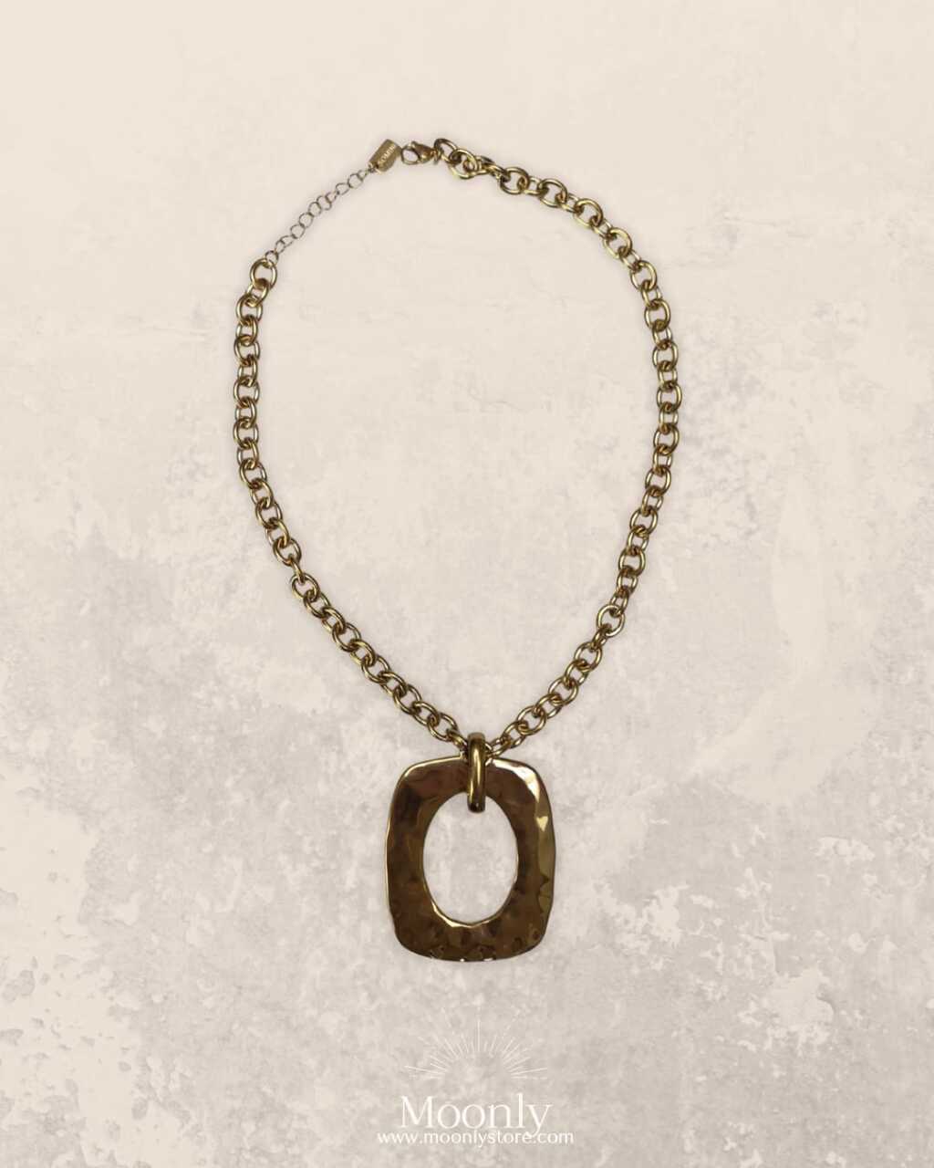 Golden Glow Statement necklace