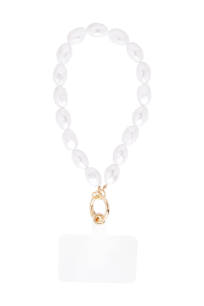 Phone pearl strap
