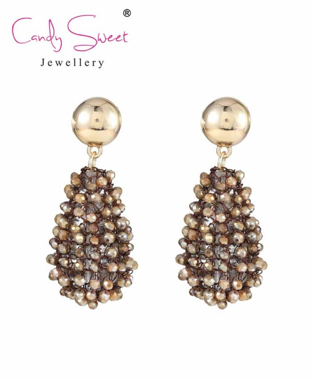 Jaylee earrings brown