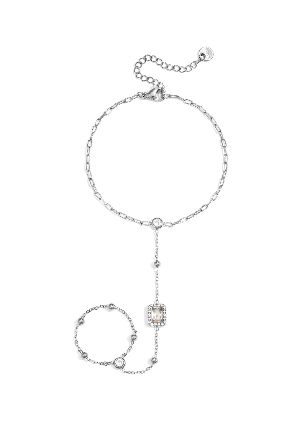 Handchain Silver stone