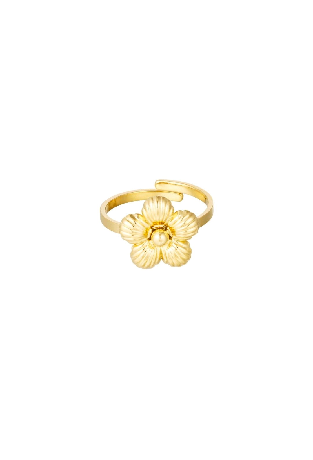 Daisy gold ring