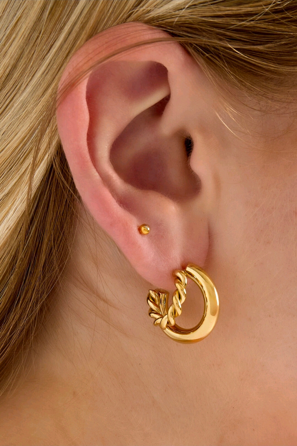 Double earrings