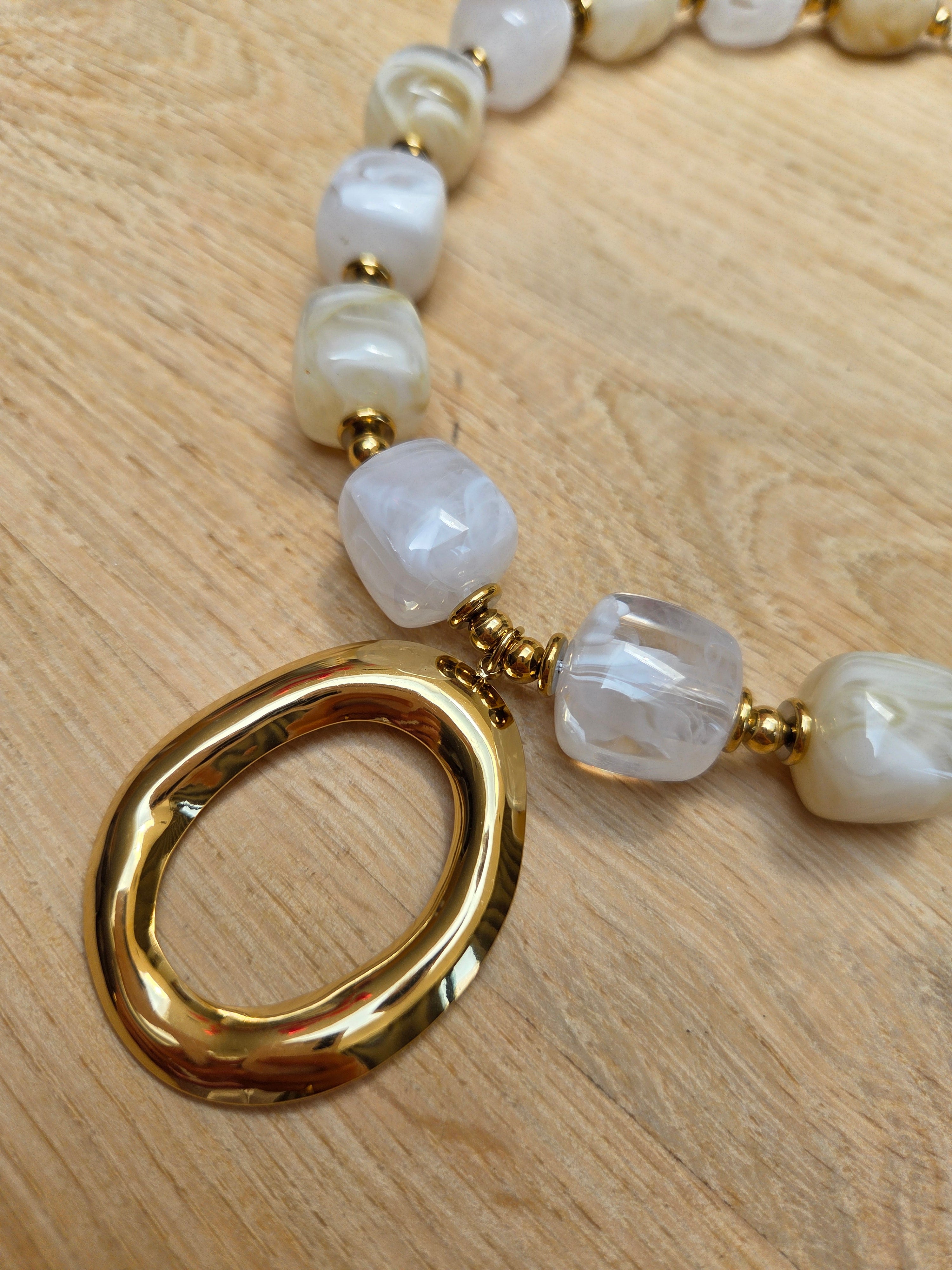 Nancy Oval Necklace