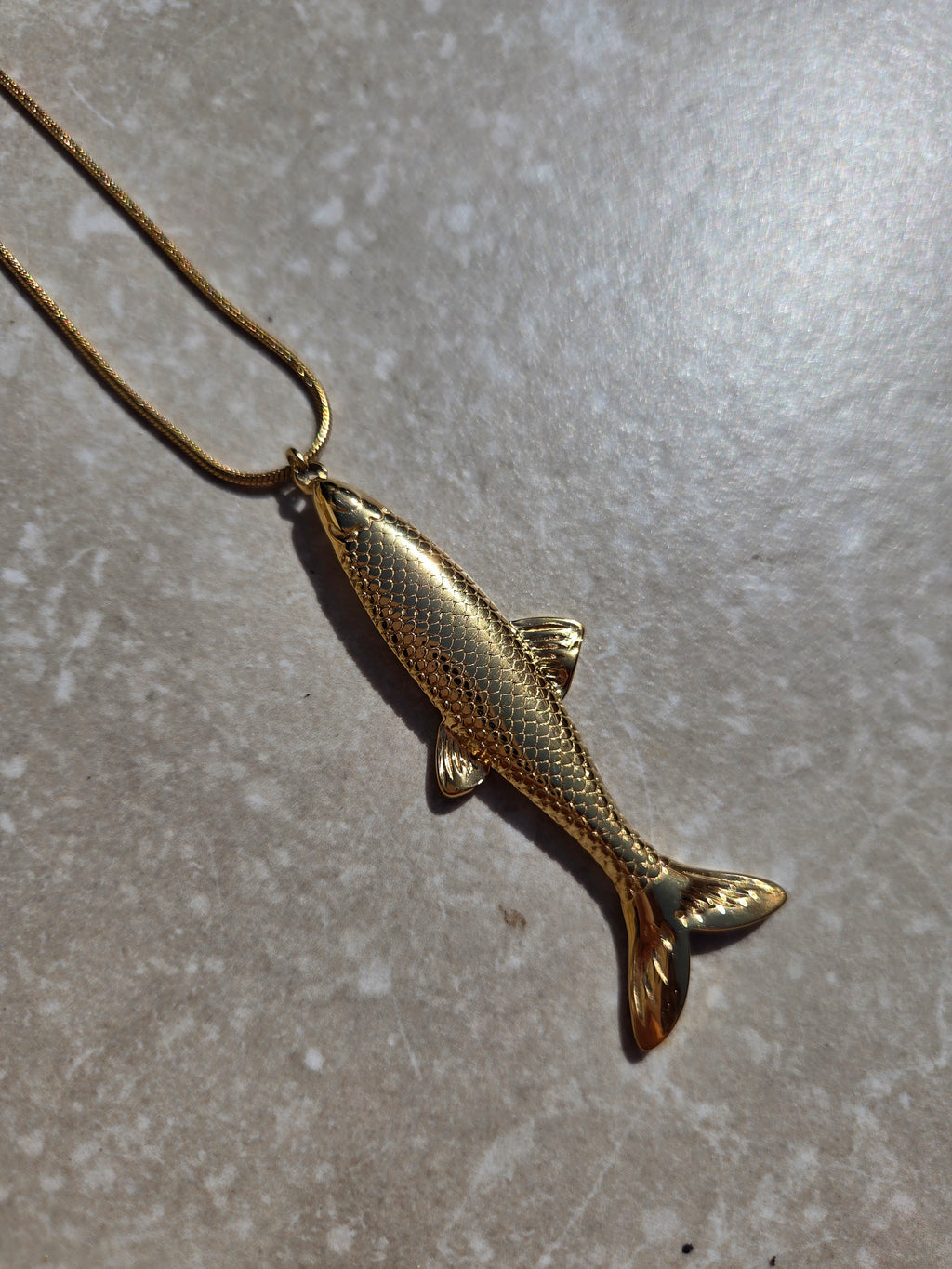 Fish Necklace long
