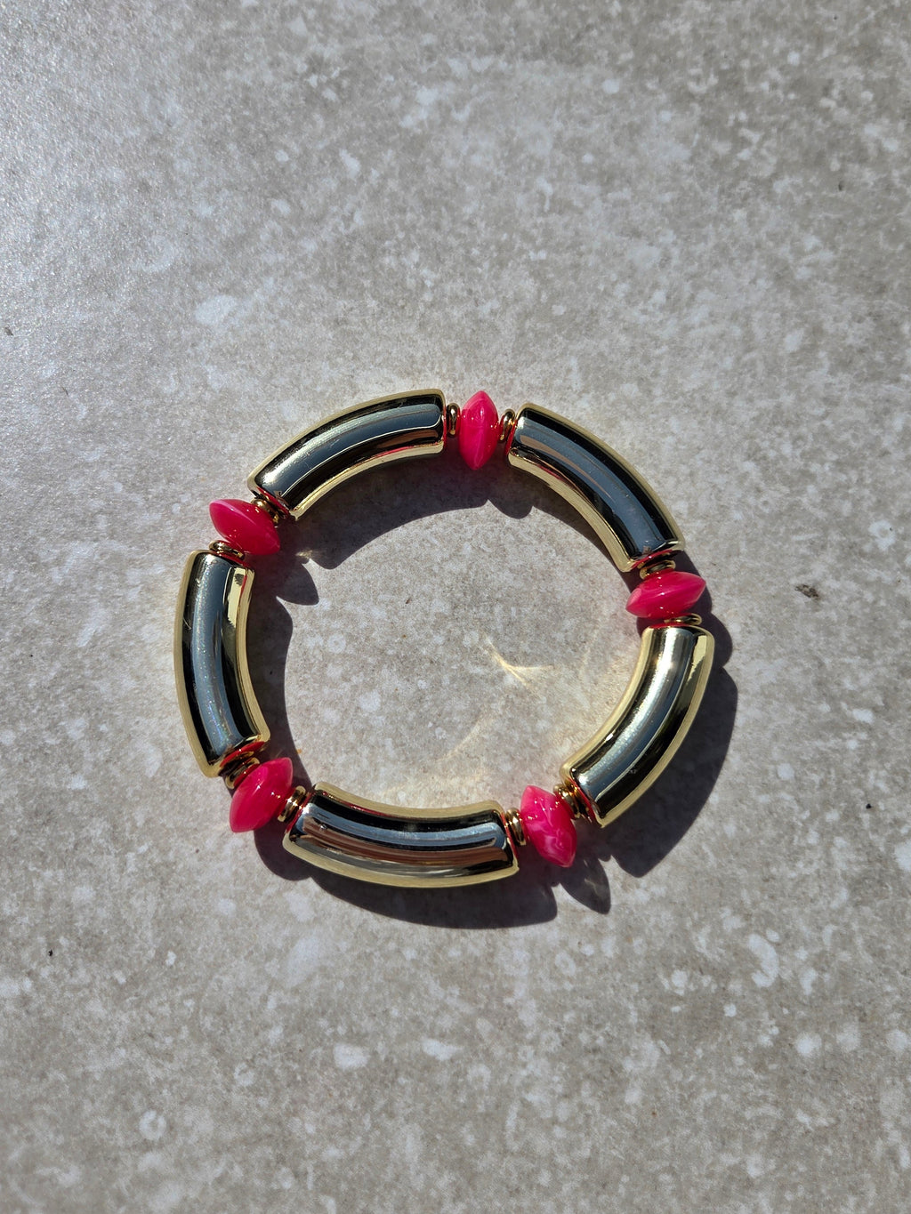 Fashion jewellery Fuchsia Bracelet