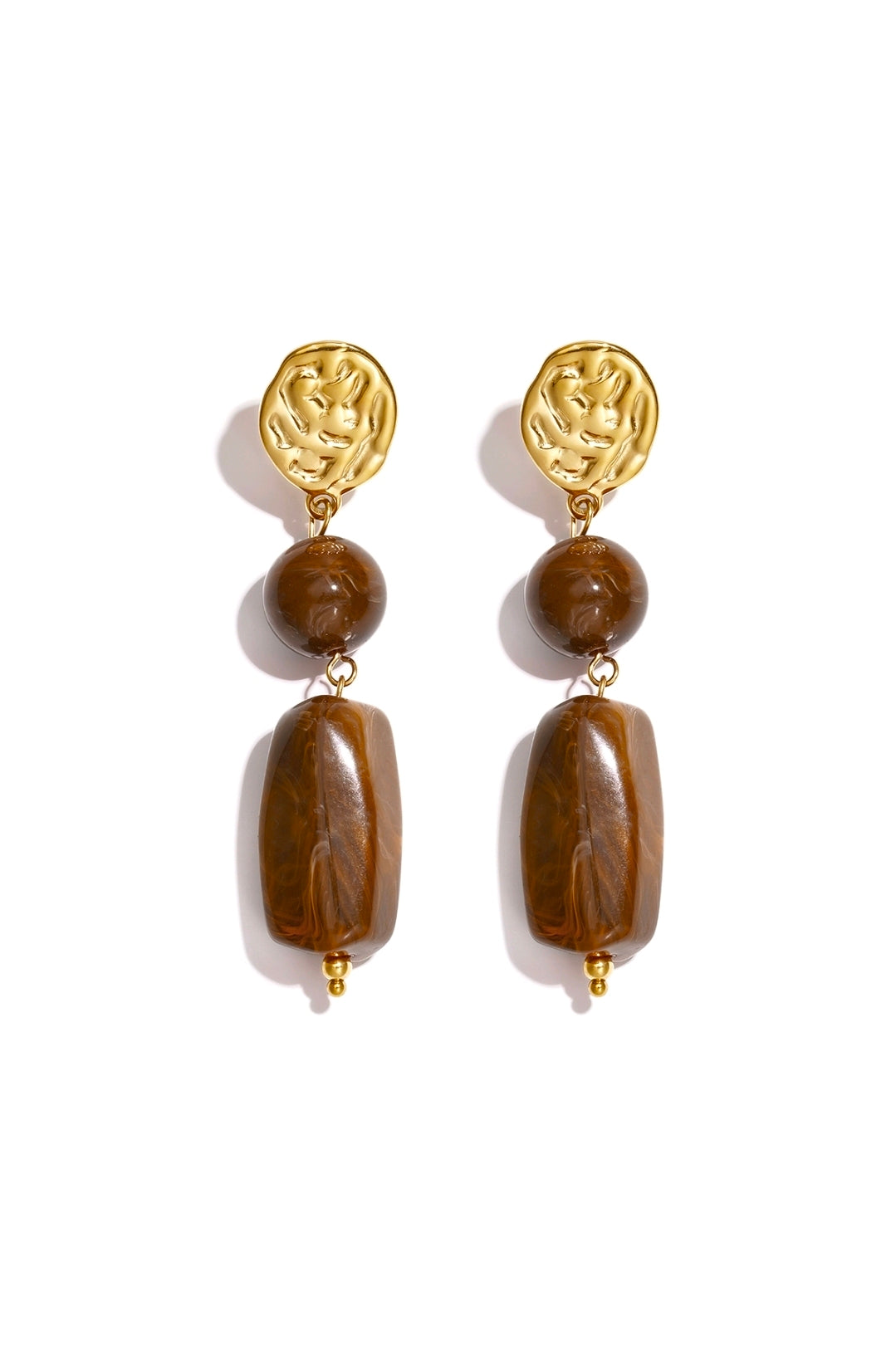 Classic Brown earrings🤎