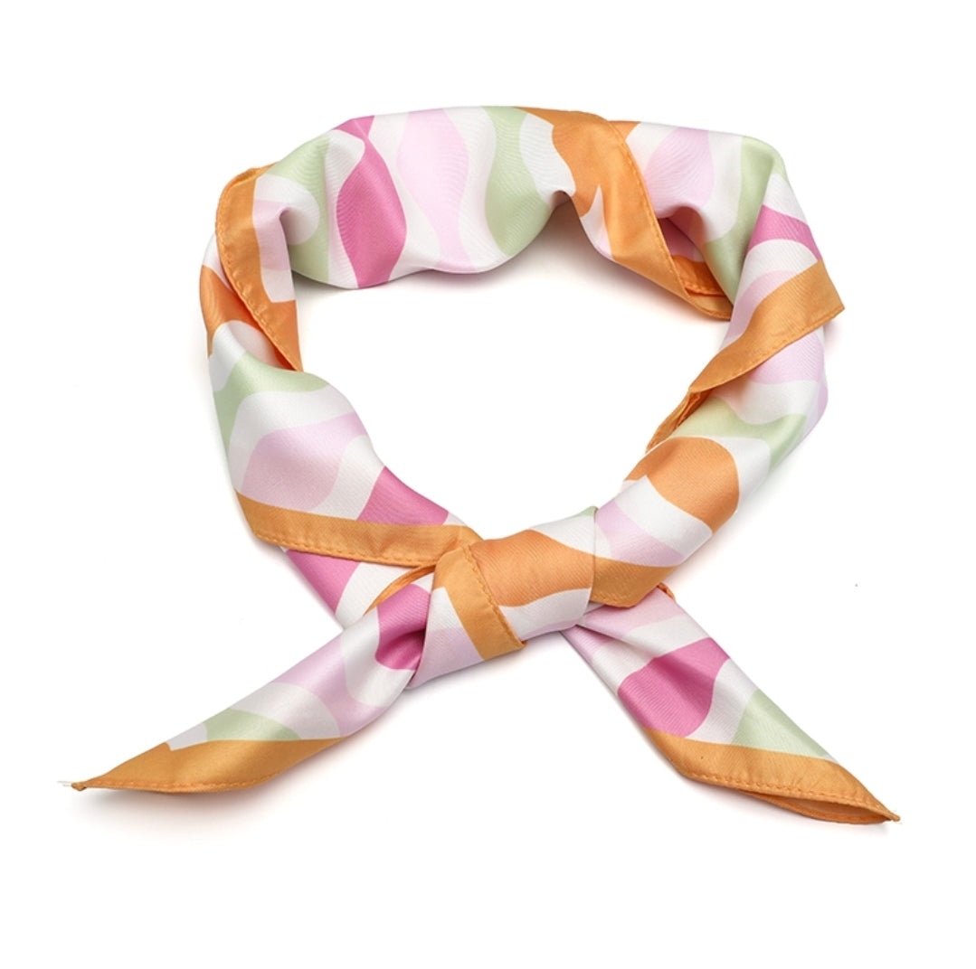 Sjaaltje oranje/roze