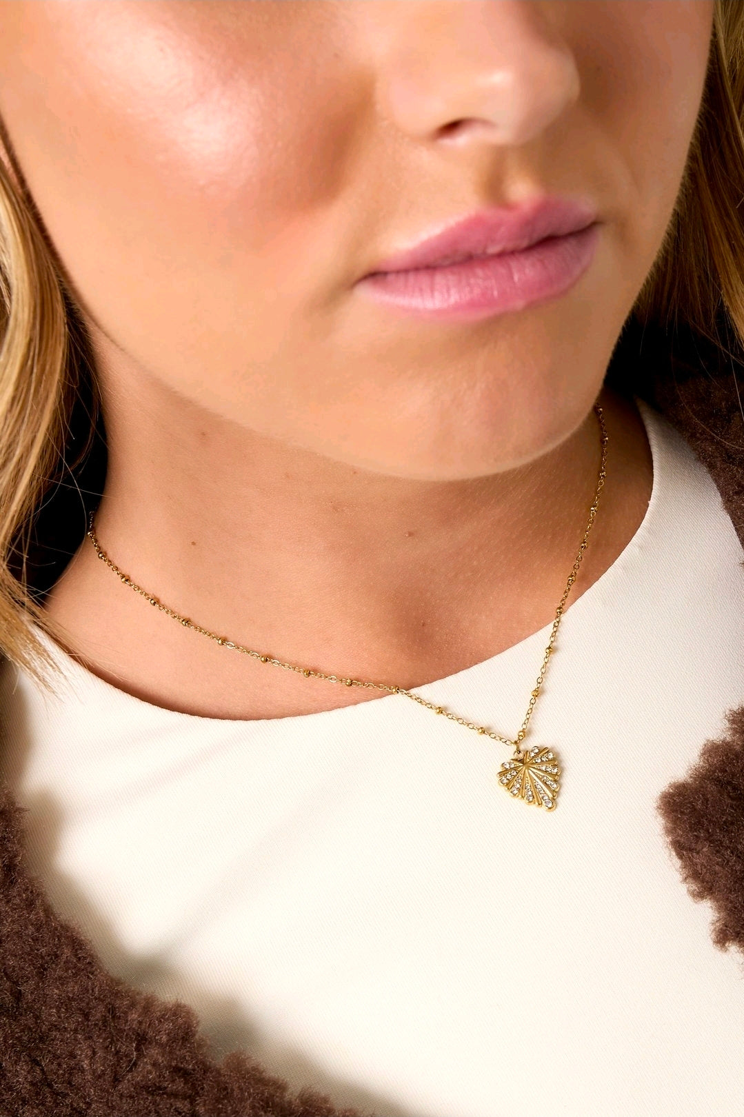 Fine heart necklace