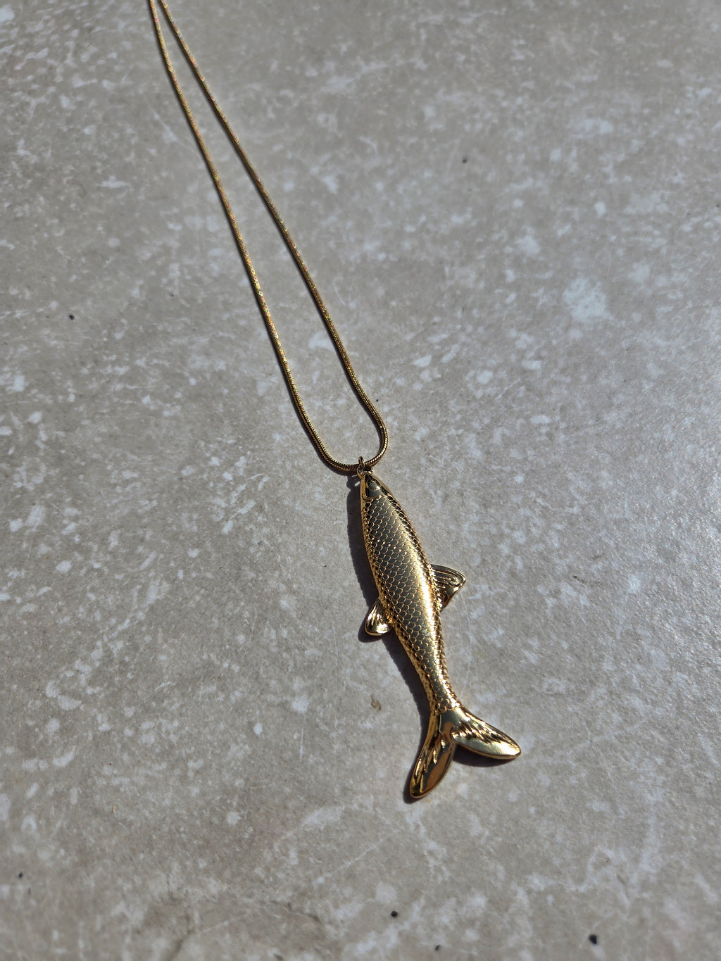 Fish Necklace long
