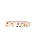 Elastische riem breed beige