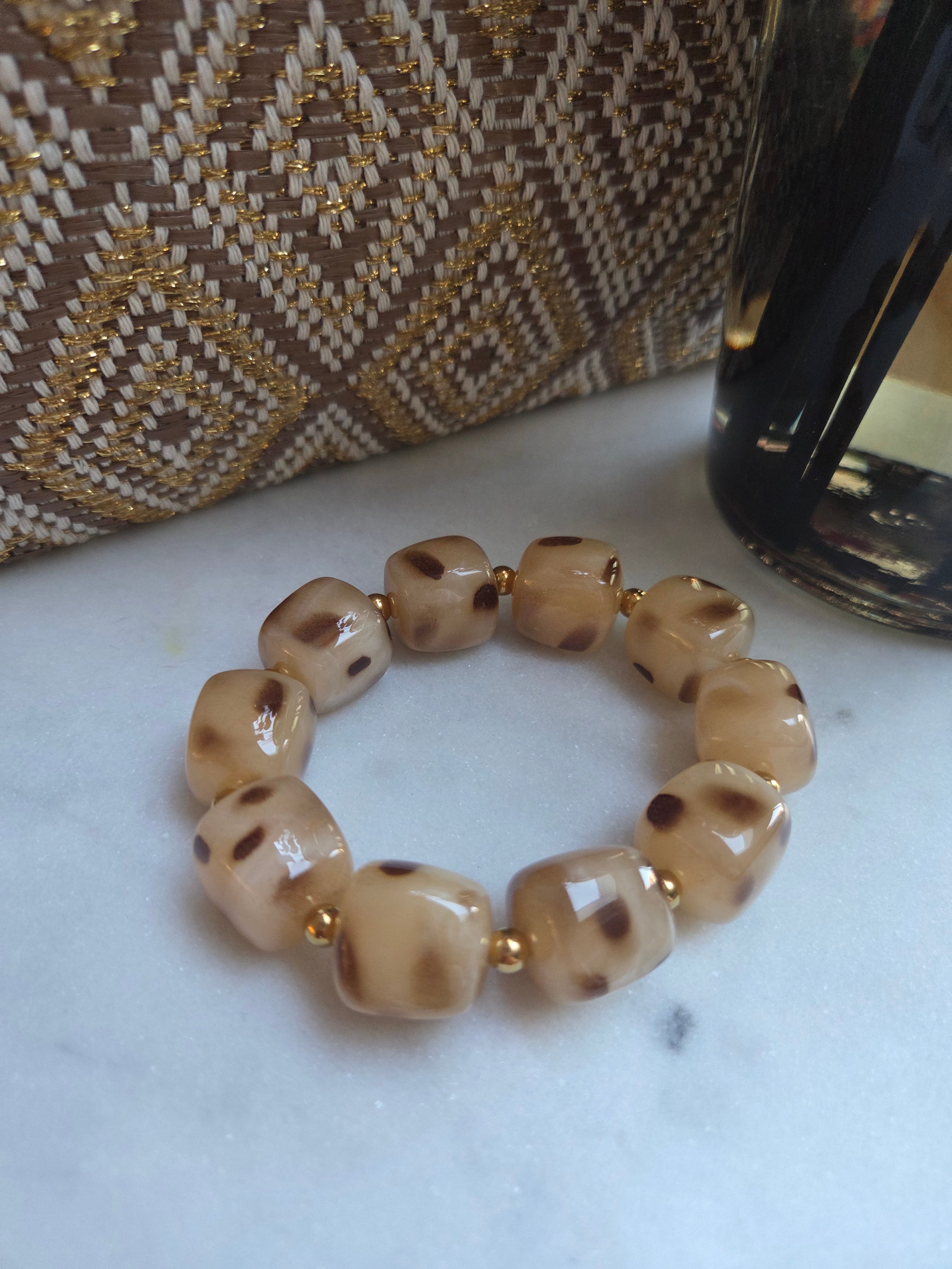 Fashion Jewellery Beige Bracelet