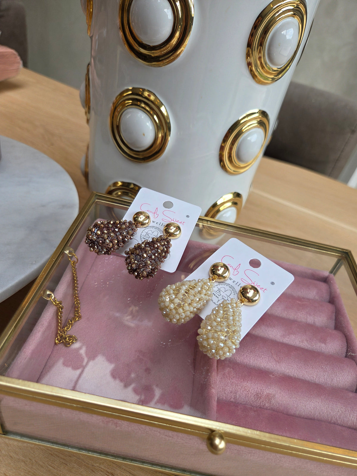 Jaylee earrings brown
