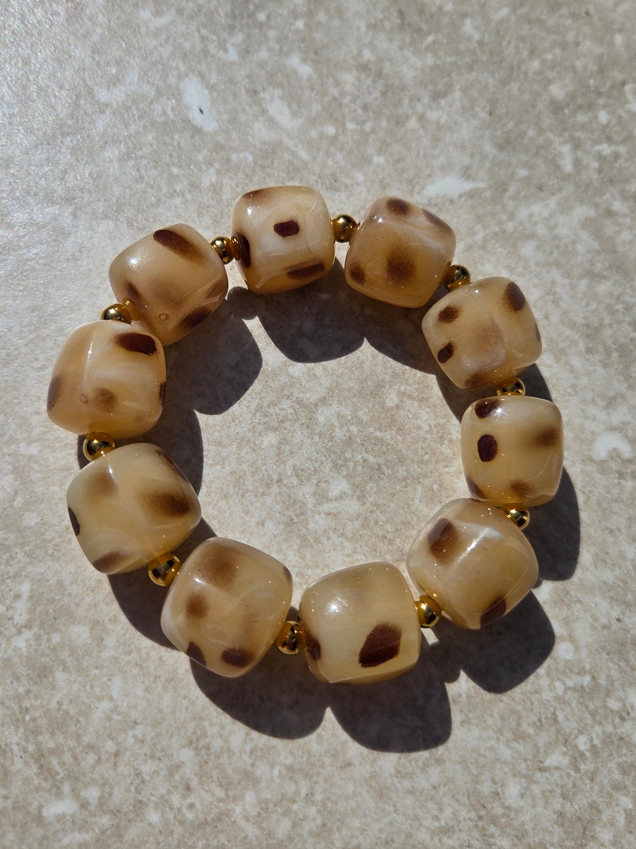 Fashion Jewellery Beige Bracelet