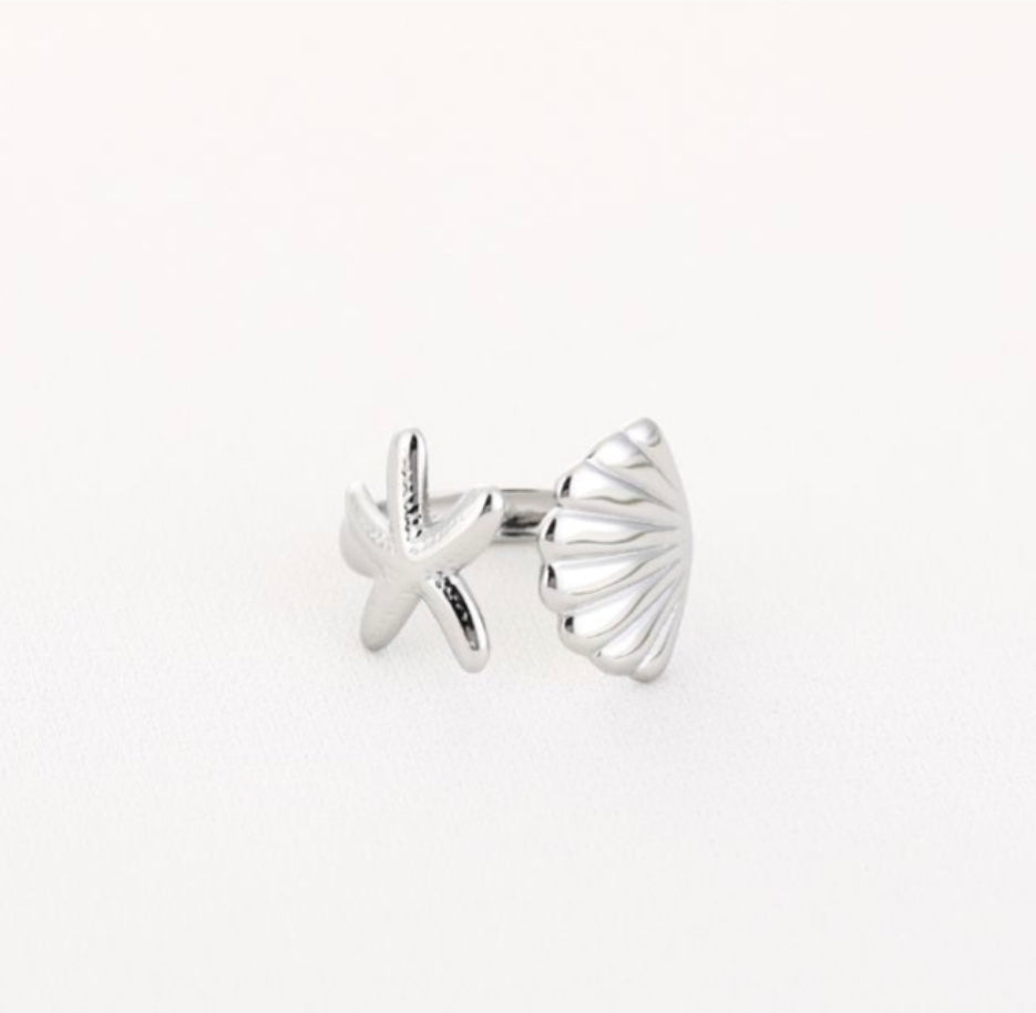 Beach ring silver