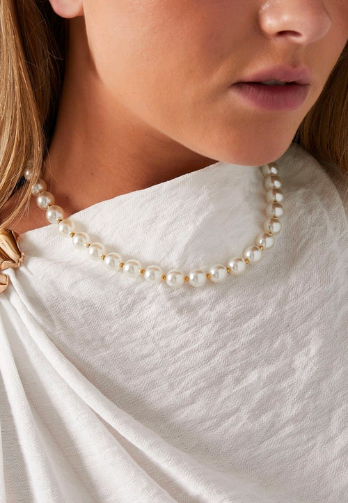 Bubble pink necklace