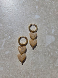 Bibi earrings beige