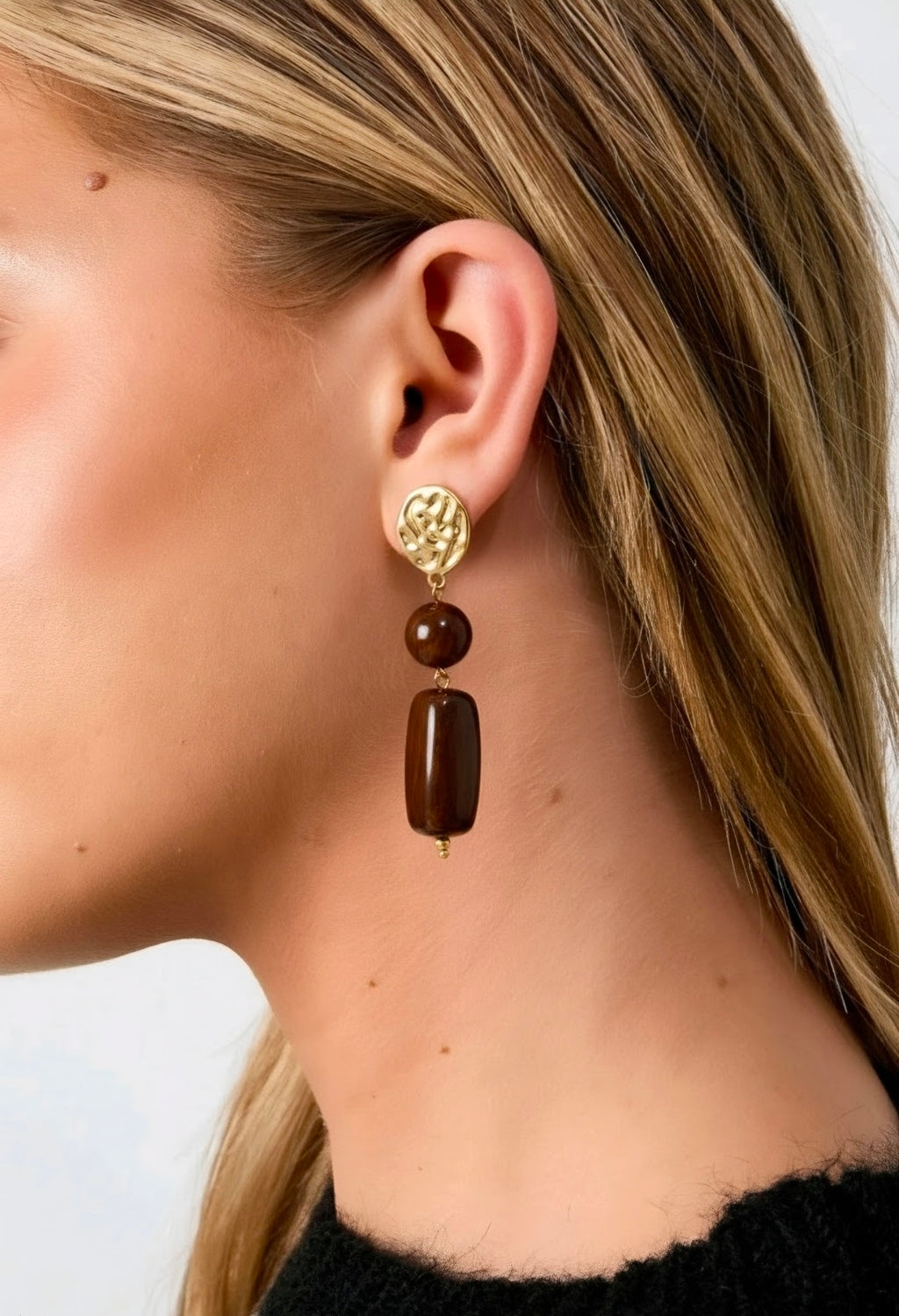 Classic Brown earrings🤎