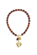 Molly necklacd brown