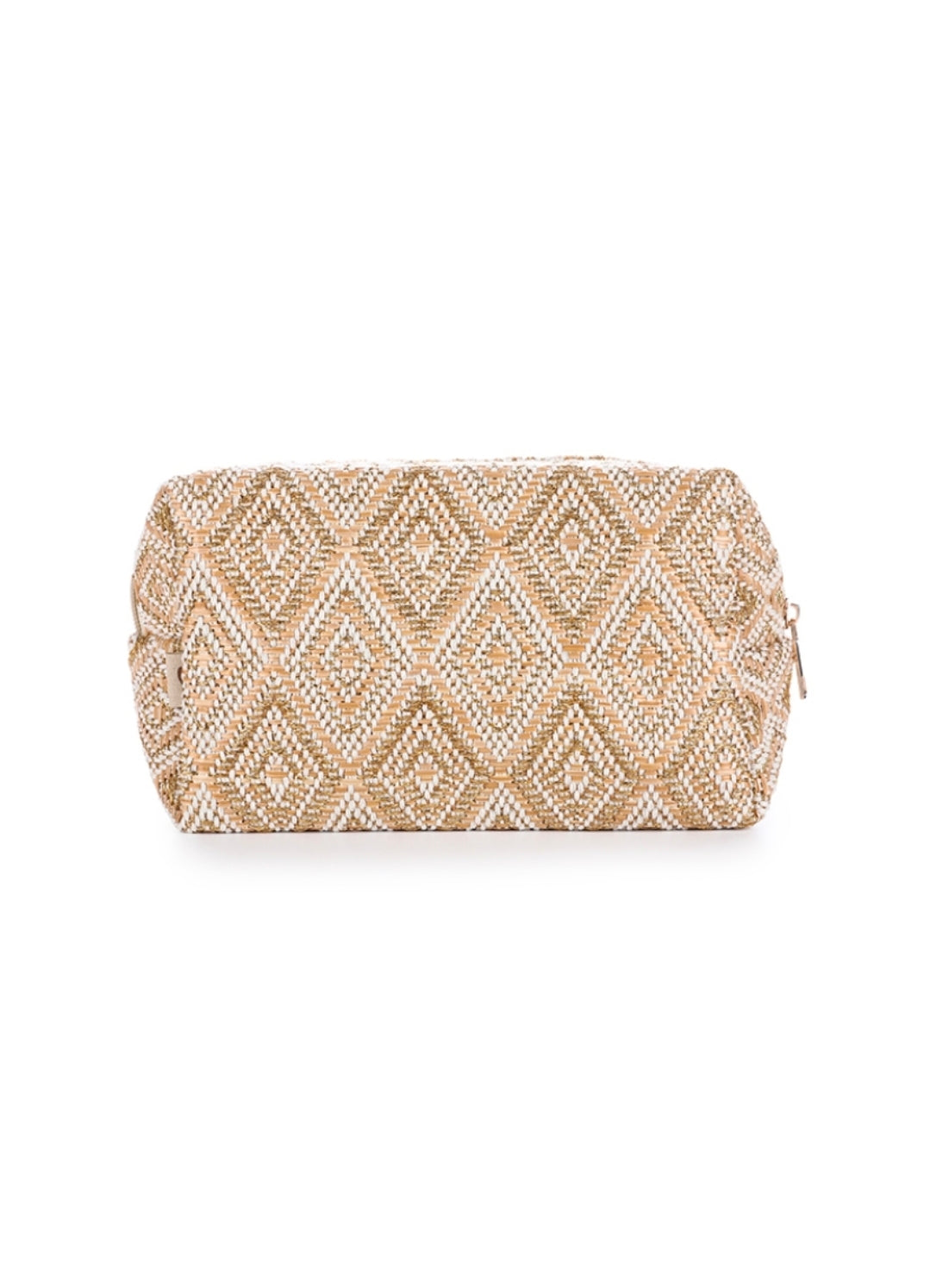 Make-up tasje beige