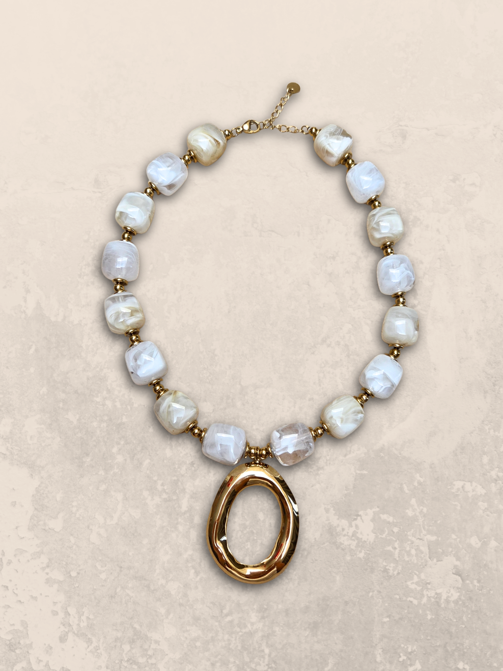 Nancy Oval Necklace