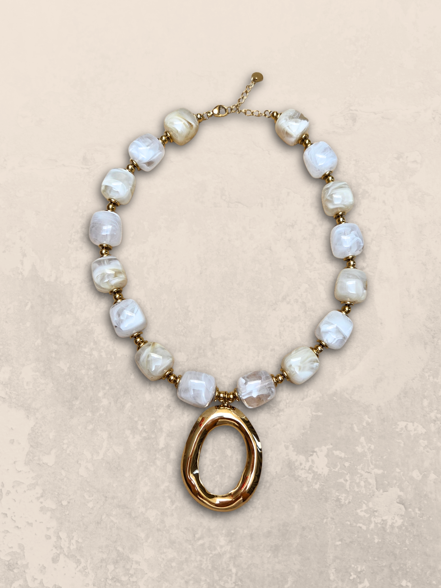 Nancy Oval Necklace