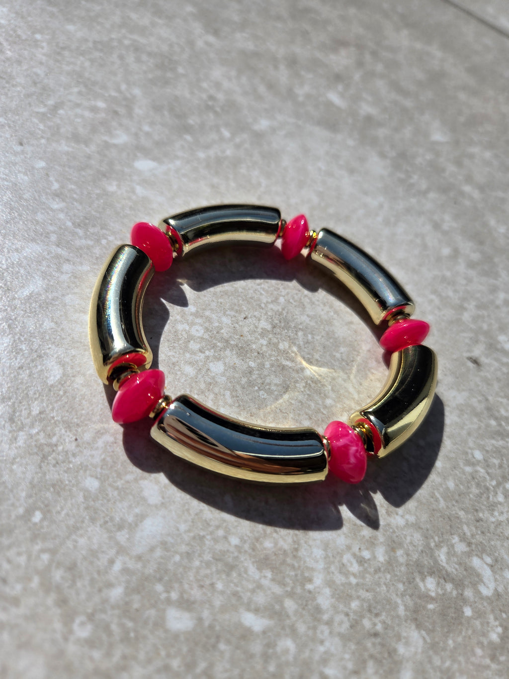 Fashion jewellery Fuchsia Bracelet