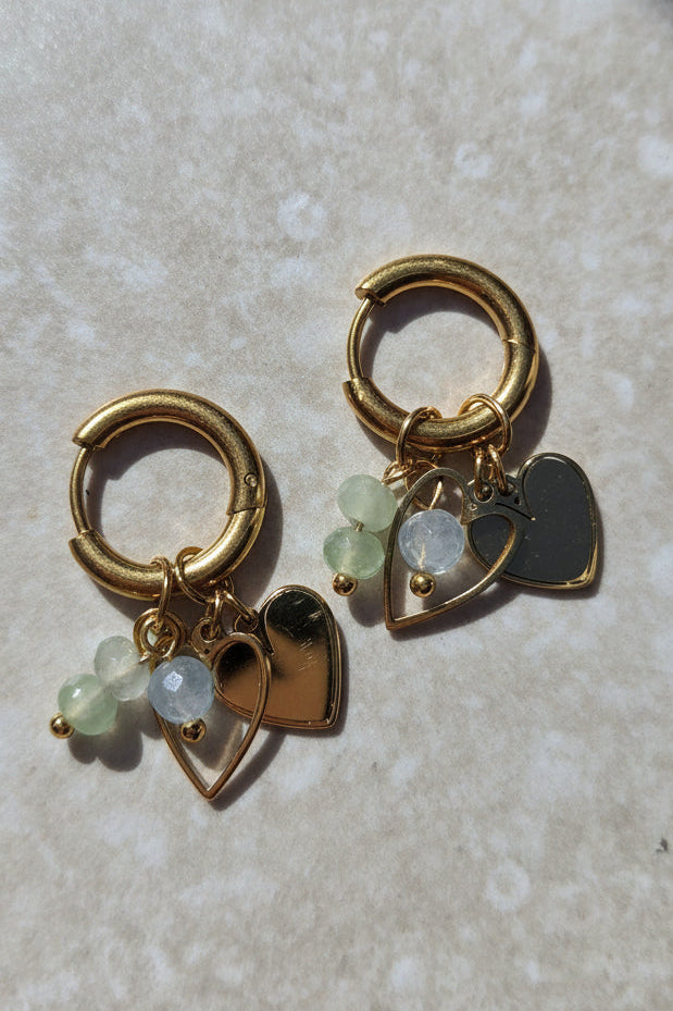 Lisa green earrings