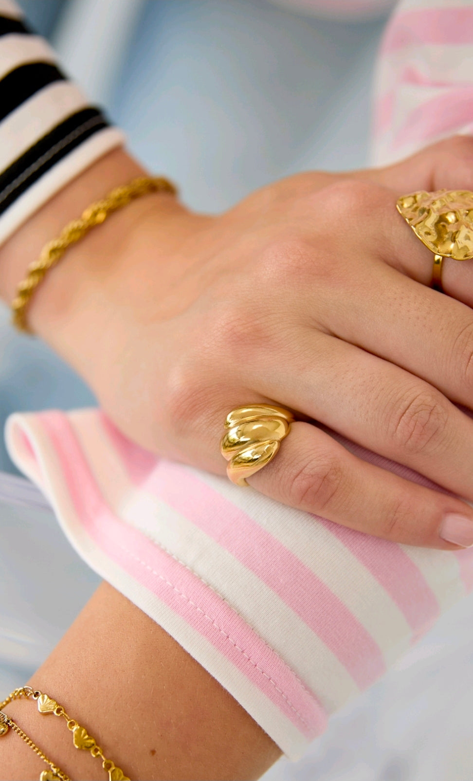 Classic Croissant Ring