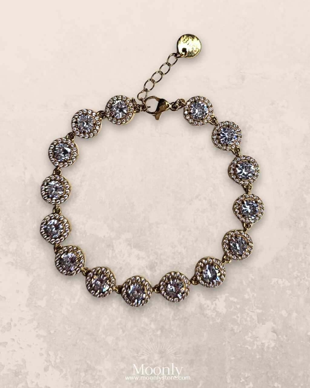 Strass Bracelet Gold