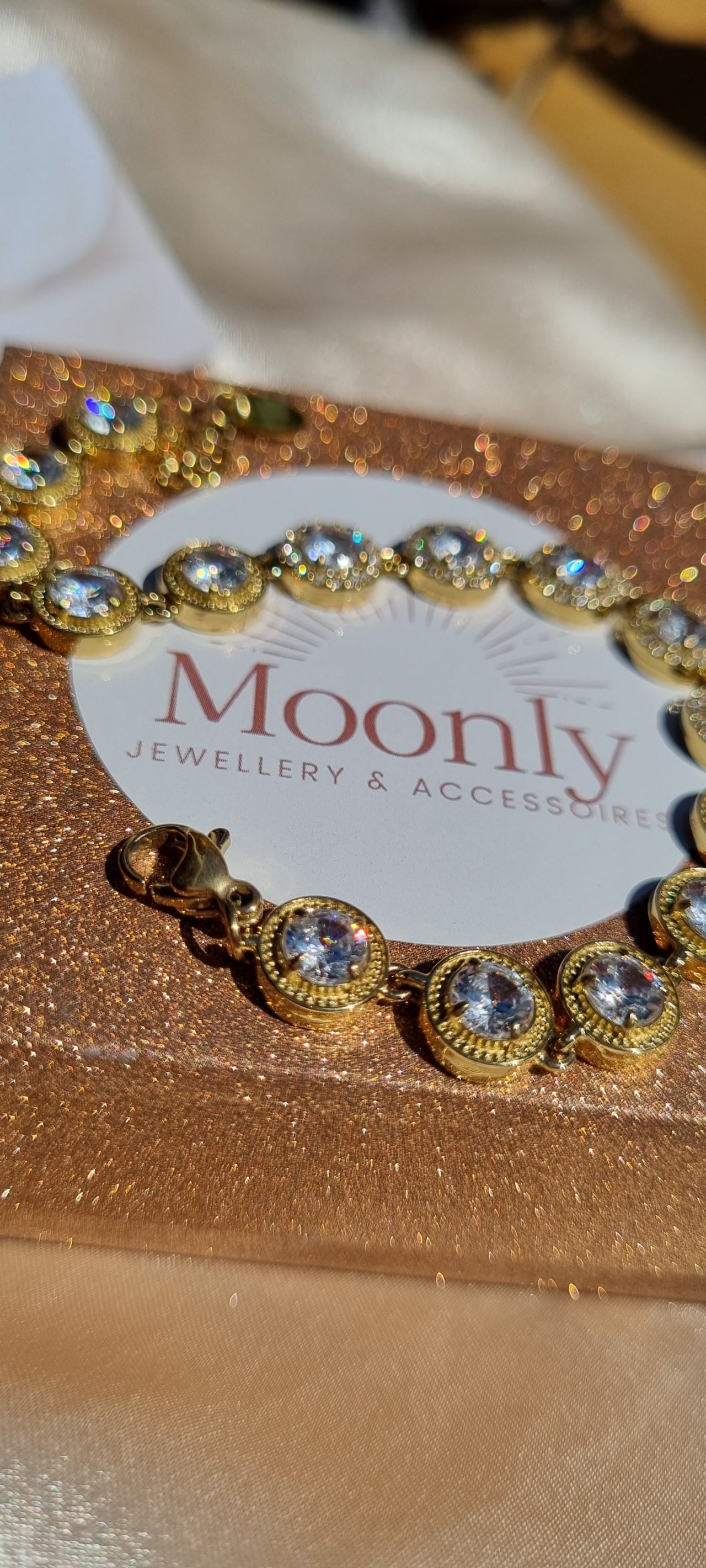 Strass Bracelet Gold