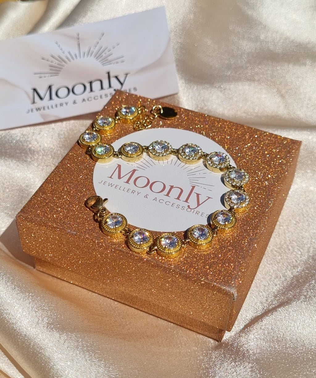 Strass Bracelet Gold