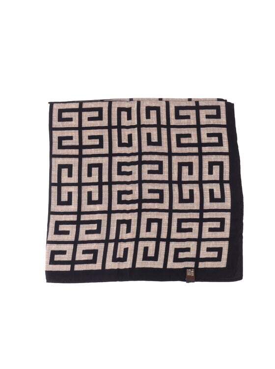 Trendy sjaal beige